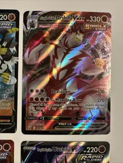 Pokemon Rapid & Single Strike URSHIFU 4 Card Lot ~ V VMAX - Image 5