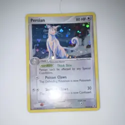 MP Persian 80 HP 44/112 Reverse Holo FireRed & LeafGreen Uncommon Card - Image 1