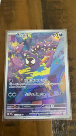 Pokemon TCG Gastly Scarlet Violet Temporal Forces 177/162 IR - Image 1