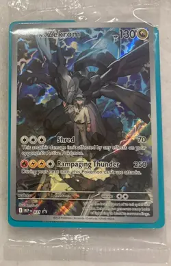 Pokemon TCG - N’s ZEKROM - #031 - SEALED Promo: Mega Evolution Ascended Heroes - Image 2
