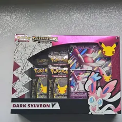 Pokemon Dark Sylveon Celebrations Collection Box Promo Collectors Edition - Image 1