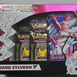 Pokemon Dark Sylveon Celebrations Collection Box Promo Collectors Edition - Image 2