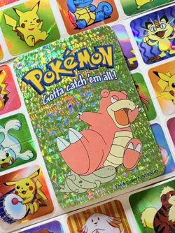 Pokemon 151 Vintage Pocket Monsters Vending HOLO Prism Sticker 2000 Nintendo - Image 1