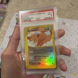 PSA 9 Fearow 11/165 Reverse Holo 2002 Pokemon Expedition - Image 1