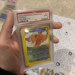 PSA 9 Fearow 11/165 Reverse Holo 2002 Pokemon Expedition - Image 3