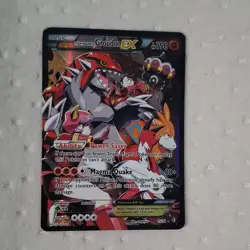 Pokemon Team Magma's Groudon EX 15/34 Double Crisis Ultra Rare Full Art Holo - Image 3
