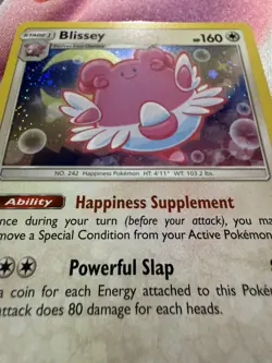 Pokemon - Blissey - 153/214 - Lost Thunder - Cosmos Promo - Image 2