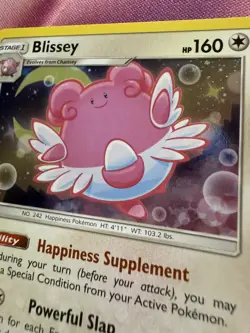 Pokemon - Blissey - 153/214 - Lost Thunder - Cosmos Promo - Image 3