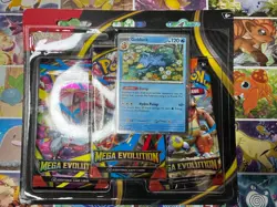 Pokemon TCG Mega Evolution 3 Pack Blister Golduck Promo -New/Sealed - Image 2