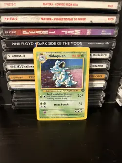 Pokemon TCG Nidoqueen Jungle 7/64 Holo Unlimited Ultra Rare - Image 1