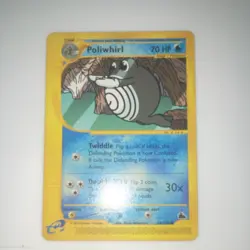 Pokemon Poliwhirl Skyridge 88/144 70 HP Common Stage 1 Regular - Image 1