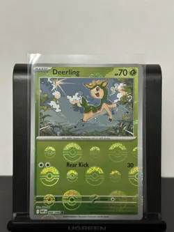 Pokemon White Flare Deerling 006/086 (Pokeball Pattern) Reverse Holo NM - Image 1