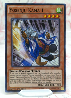 Yugioh - Yosenju Kama 1 SP17-EN004 Common 1st Edition - NM/M - Image 1