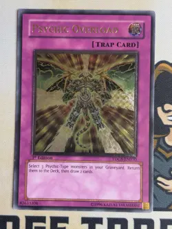 Psychic Overload TDGS-EN070 Ultimate Rare 1st Edition YuGiOh! NM EURO - Image 2
