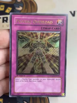 Psychic Overload TDGS-EN070 Ultimate Rare 1st Edition YuGiOh! NM EURO - Image 3