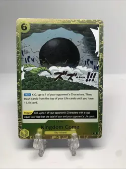 Kingdom Come EB01-059 R Foil One Piece Card Game Memorial Collection English - Image 1