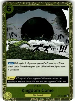 One Piece Kingdom Come (EB01-059/101) EB01 Memorial Collection NM FOIL - Image 1