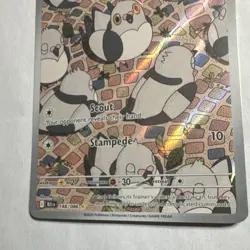 Pokemon TCG Pidove BLK EN Holo 60 HP Basic Bird Card 148/086 Standard Size - Image 3