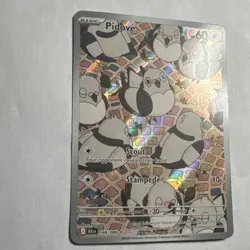 Pokemon TCG Pidove BLK EN Holo 60 HP Basic Bird Card 148/086 Standard Size - Image 4