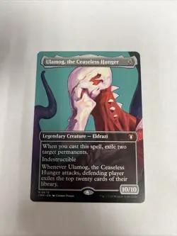 Ulamog The Ceaseless Hunger Borderless Nonfoil Card #0670 MTG LP - Image 1