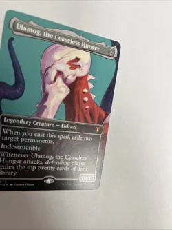 Ulamog The Ceaseless Hunger Borderless Nonfoil Card #0670 MTG LP - Image 2