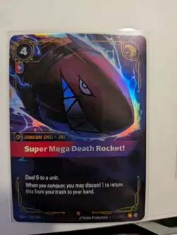 ~ Super Mega Death Rocket! ~ Foil ~ Riftbound: Origins English - Image 1