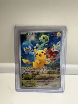 Pikachu 027 Sv: Scarlet & Violet Promo Cards Holo (Please Read) - Image 1