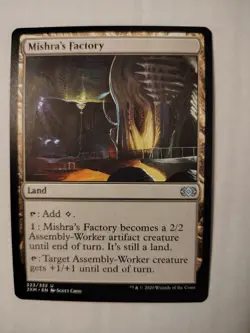 Mishra's Factory (323) – Double Masters – MTG Magic the Gathering - Image 1