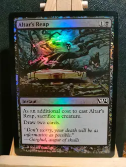 Altar's Reap FOIL - Magic 2014 (M14) - Common - Excellent/LP (see pics) MTG - Image 1