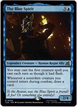 MTG Avatar: The Last Airbender The Blue Spirit (Rare) - Image 1