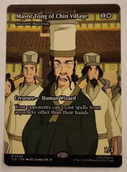 Mayor Tong of Chin Village - Drannith Magistrate TLE #2 Borderless Mythic NM+ - Image 1