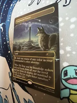 MTG Command Tower Avatar Airbender Secret Lair Rainbow Foil Rare 7063 Near Mint - Image 2