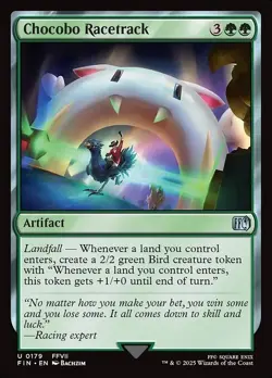 [MTG] Chocobo Racetrack (0179) (FIN) NM - Image 1