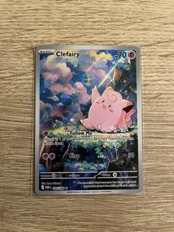 Pokemon TCG Card Clefairy 094/088 - Illustration Rare: Perfect Order: Pack Fresh - Image 3