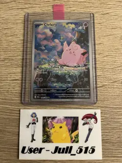 Pokemon TCG Card Clefairy 094/088 - Illustration Rare: Perfect Order: Pack Fresh - Image 4