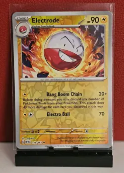 Electrode 151 Reverse Holo Pokemon TCG 101/165 Scarlet & Violet Rare - Image 1