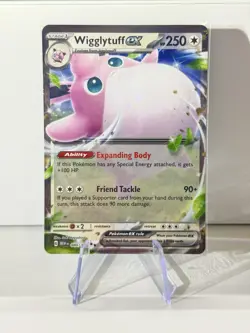 Wigglytuff ex 040/165 Holo Pokemon SV: Scarlet & Violet 151 English Near Mint - Image 1