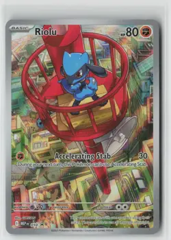 Pokemon Riolu #010 ME: Mega Evolution Promo Near Mint or Better - Image 1