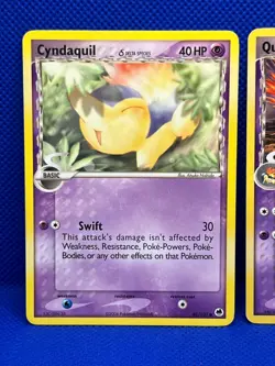 Pokemon Tcg Cyndaquil 45/101 & Quilava 36/101 Dragon Frontiers Non Holo - Image 2