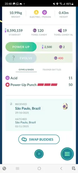 Pokemon Go Shiny Toxel - Image 2