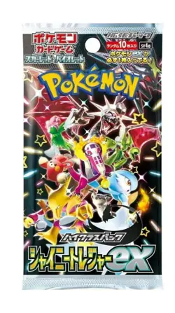 5 Shiny Treasures Booster Pack [SV4a] Pokemon - Japanese Paldean Fates - Image 1