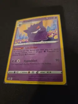 Pokemon TCG Gengar Swsh052 Black Star Promo Stage 2 - Image 3