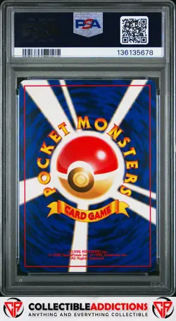 1999 Pokemon Japanese Promo Slowking Holo Southern Island-T.I. PSA 8 - Image 2