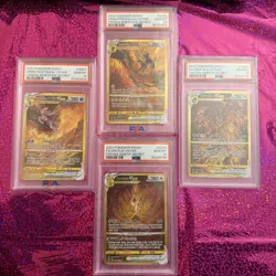 Crown Zenith Gold Vstar Galarian Gallery Set GG67 GG68 GG69 GG70 PSA 10 Set - Image 1