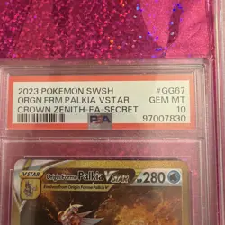Crown Zenith Gold Vstar Galarian Gallery Set GG67 GG68 GG69 GG70 PSA 10 Set - Image 3