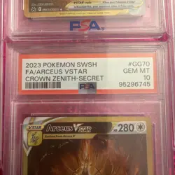 Crown Zenith Gold Vstar Galarian Gallery Set GG67 GG68 GG69 GG70 PSA 10 Set - Image 4