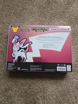 Pokemon TCG Celebrations Collection Box Dark Sylveon V 820650809392 - Image 2