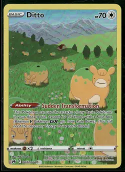 Ditto #GG22/GG70 Crown Zenith: Galarian Gallery Pokemon (1E) - Image 1