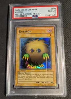 Yugioh Kuriboh MRD-071 1st Edition Super Rare PSA 8 NM-MT! - Image 1