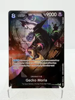 One Piece Gecko Moria OP06-086 SR AA Wings of the Captain Alt Art NM - Image 2